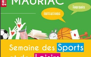 Semaine des sports de Mauriac